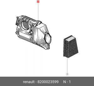 Деталь 8200023599 RENAULT
