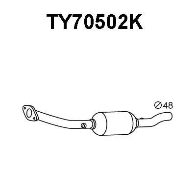 Предварительный катализатор TY70502K VENEPORTE