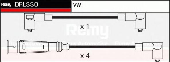 Ккомплект проводов зажигания DRL330 DELCO REMY