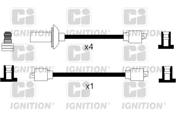 Ккомплект проводов зажигания XC1102 QUINTON HAZELL