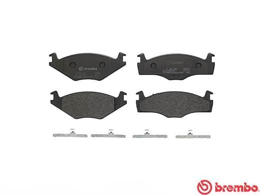 Комплект тормозных колодок, диско P85005 BREMBO