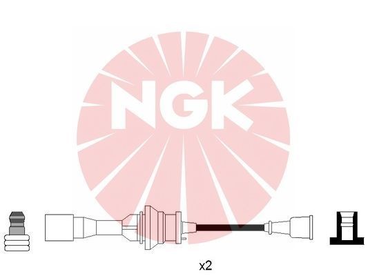 Ккомплект проводов зажигания 8647 NGK NTK