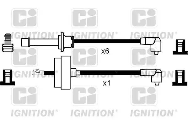 Ккомплект проводов зажигания XC550 QUINTON HAZELL