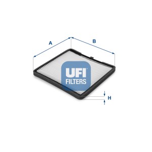 Фильтр, воздух во внутренном пространстве 53.116.00 UFI