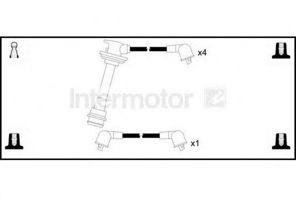 Ккомплект проводов зажигания 73614 STANDARD