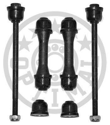 Ремкомплект, соединительная тяга стабилизатора F8-6118 OPTIMAL