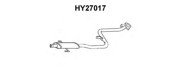 Предглушитель выхлопных газов HY27017 VENEPORTE