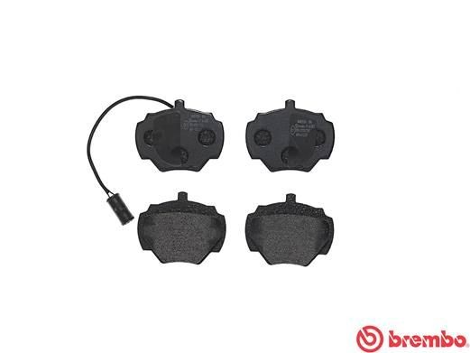 Комплект тормозных колодок, диско P44003 BREMBO