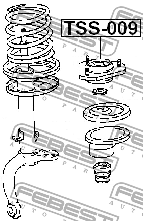 Опора амортизатора подвески TSS-009 FEBEST