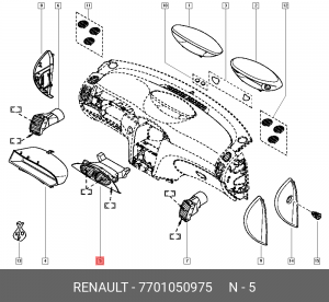 Деталь 7701050975 RENAULT