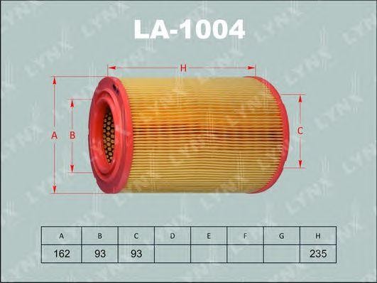 Фильтр воздушный LA-1004 LYNXAUTO