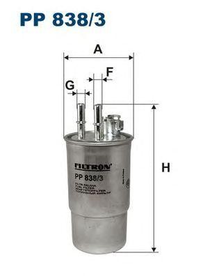 Фильтр топливный PP8383 FILTRON