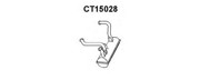 Предглушитель выхлопных газов CT15028 VENEPORTE
