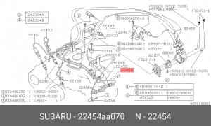 Деталь 22454AA070 SUBARU