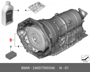 АКПП в сборе 24 00 7 590 346 BMW