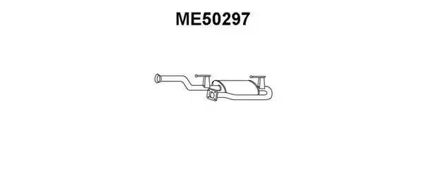 Предглушитель выхлопных газов ME50297 VENEPORTE