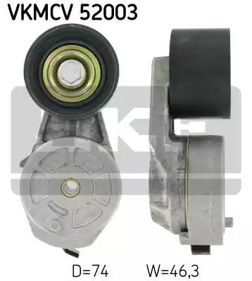 Натяжной ролик, поликлиновой  ремень VKMCV52003 SKF