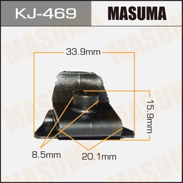 Клипса крепежная KJ469 MASUMA