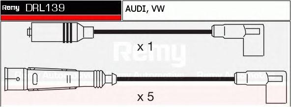 Ккомплект проводов зажигания DRL139 DELCO REMY