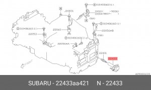 Деталь 22433AA421 SUBARU