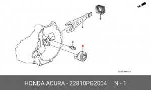 Выжимной подшипник 22810PG2004 HONDA