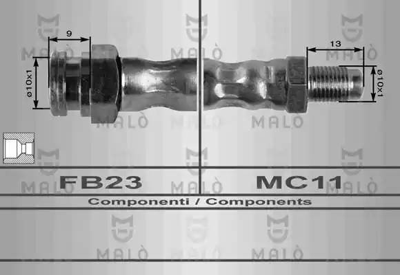 Тормозной шланг 8946 MALO