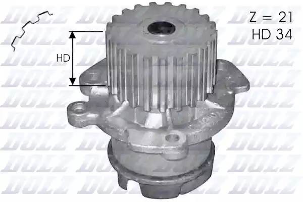 Водяной насос L124 DOLZ