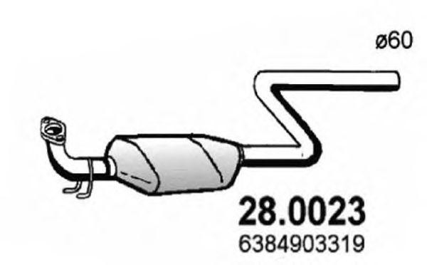 Катализатор 280023 ASSO