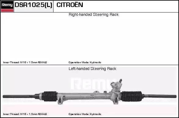 Рулевой механизм DSR1025L DELCO REMY