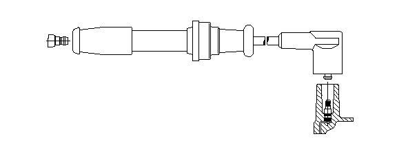 Провод зажигания 648105 BREMI