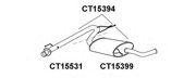 Глушитель выхлопных газов конечный CT15394 VENEPORTE