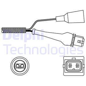 Лямбда-зонд ES11000-12B1 DELPHI