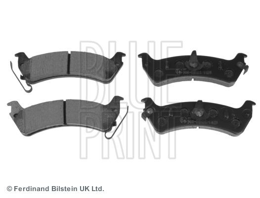 Комплект тормозных колодок, диско ADA104215 BLUE PRINT
