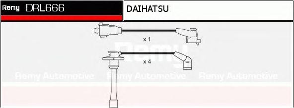 Ккомплект проводов зажигания DRL666 DELCO REMY