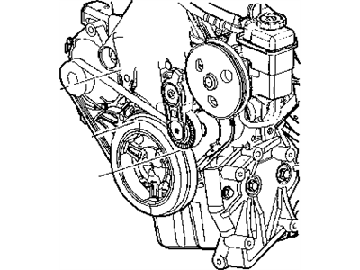 Поликлиновой ремень 4668241AC CHRYSLER