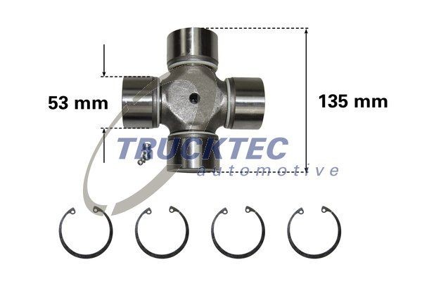 Крестовина карданного вала 01.34.013 TRUCKTEC