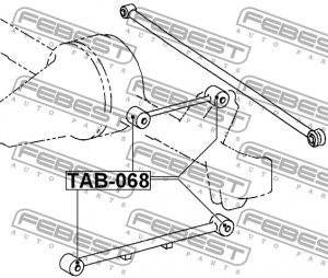 Рычаг подвески TAB-068 FEBEST