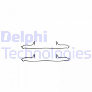 Комплектующие, колодки дискового тормоза LX0223 DELPHI
