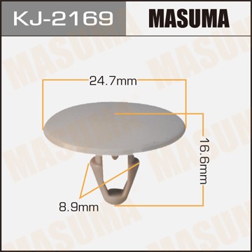 Клипса крепежная KJ2169 MASUMA