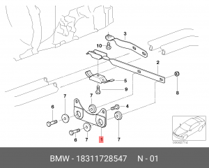 Деталь 18 31 1 728 547 BMW