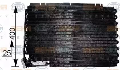 Конденсатор, кондиционер 8FC 351 036-771 HELLA