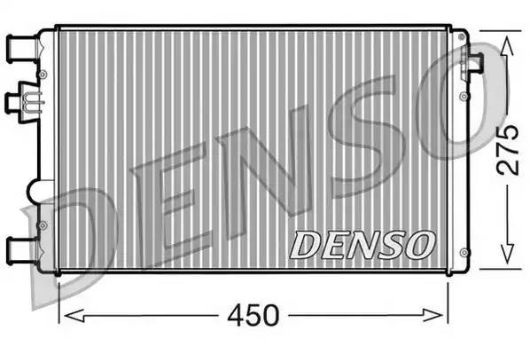 Радиатор, охлаждение двигател DRM09042 DENSO