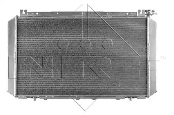 Радиатор, охлаждение двигател 52154 NRF