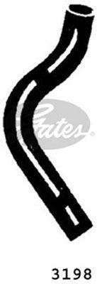Шланг радиатора 3198 GATES