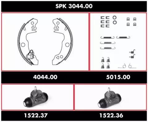Комплект тормозных колодок SPK304400 REMSA