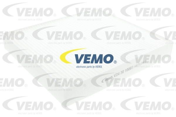 Фильтр, воздух во внутренном пространстве V24-30-1006 VEMO