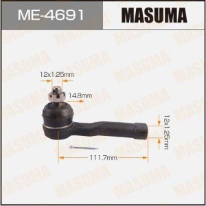 Наконечник рулевой тяги ME-4691 MASUMA