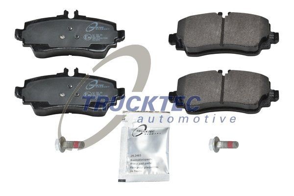 Комплект тормозных колодок, диско 02.35.121 TRUCKTEC