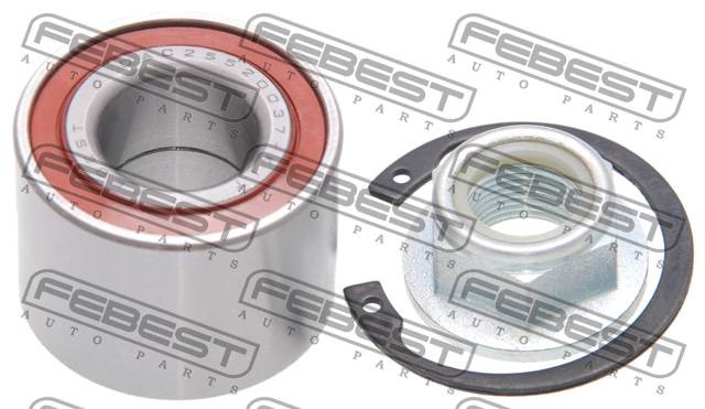 Подшипник ступицы колеса DAC25520037-KIT FEBEST