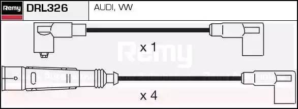 Ккомплект проводов зажигания DRL326 DELCO REMY